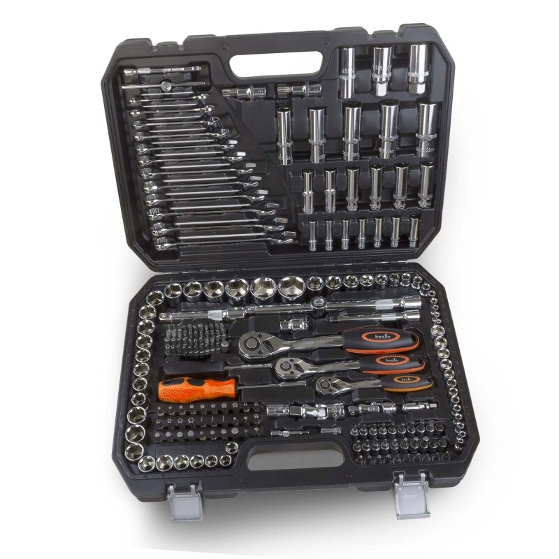 Steckschlüsselsatz 215 tlg Werkzeug – Prima-Tools