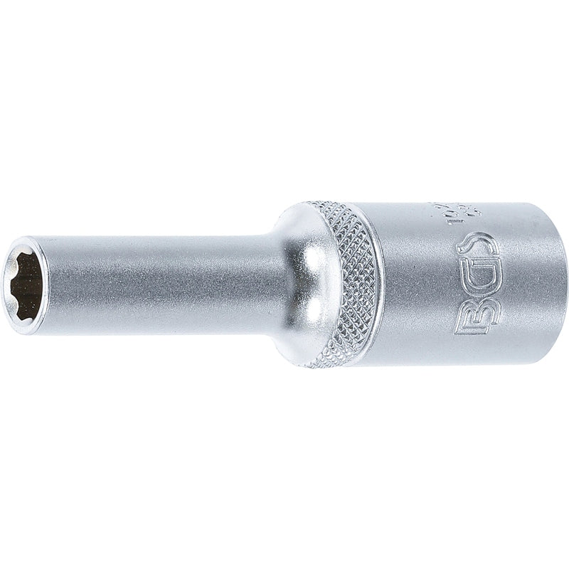 BGS Steckschlüssel-Einsatz Super Lock, tief - Antrieb Innenvierkant 12,5 mm (1/2") - SW 8 mm