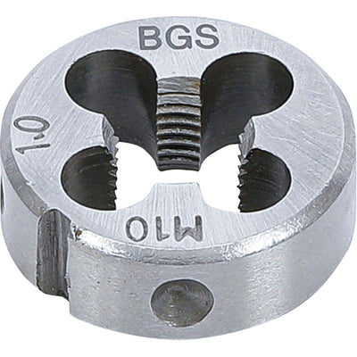 BGS Gewindeschneideisen - M10 x 1,0 x 25 mm