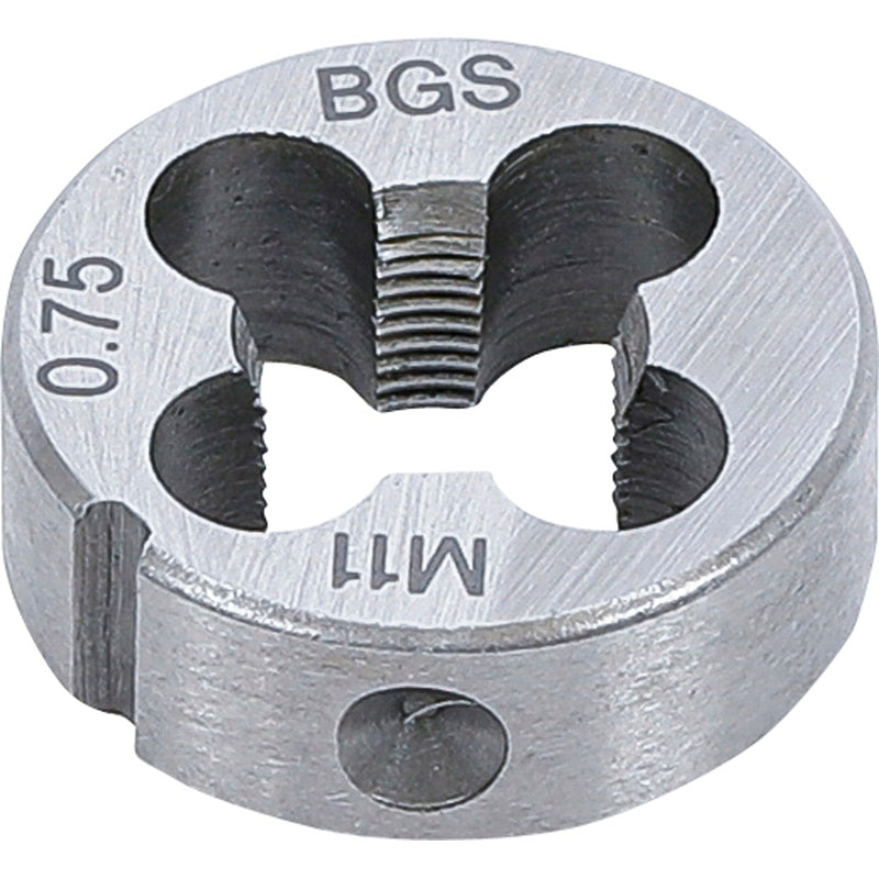 BGS Gewindeschneideisen - M11 x 0,75 x 25 mm