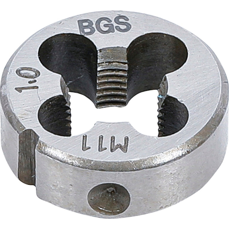 BGS Gewindeschneideisen - M11 x 1,0 x 25 mm