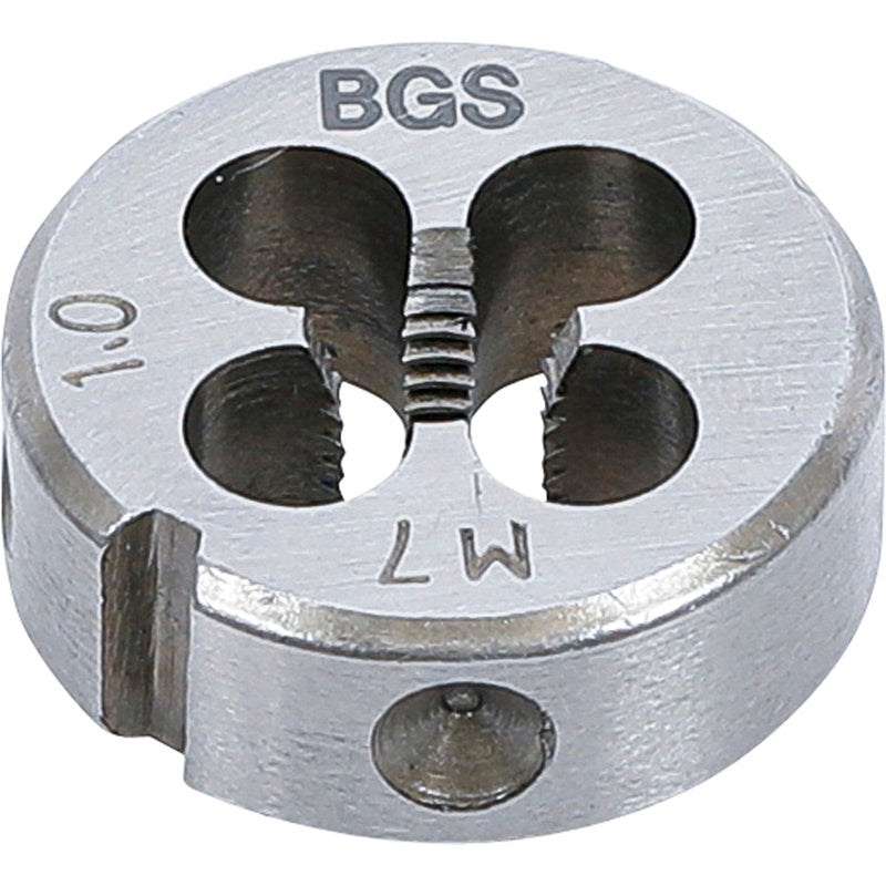 BGS Gewindeschneideisen - M7 x 1,0 x 25 mm