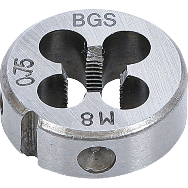 BGS Gewindeschneideisen - M8 x 0,75 x 25 mm