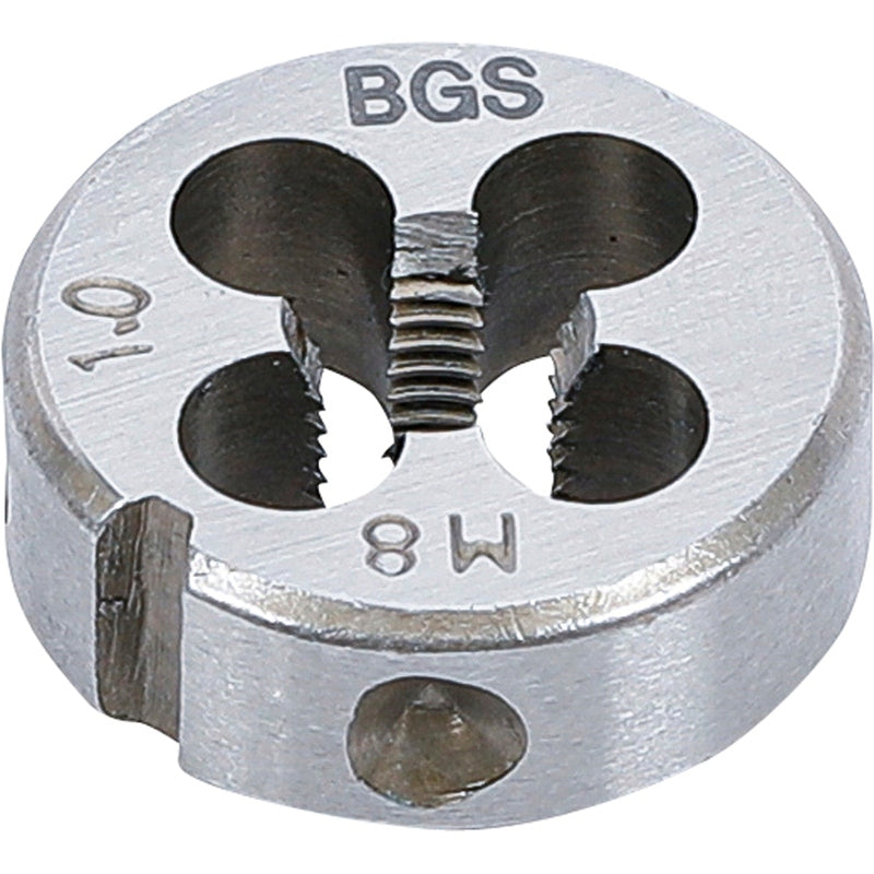 BGS Gewindeschneideisen - M8 x 1,0 x 25 mm