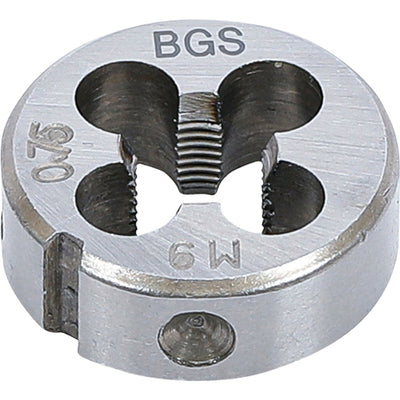 BGS Gewindeschneideisen - M9 x 0,75 x 25 mm