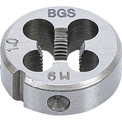 BGS Gewindeschneideisen - M9 x 1,0 x 25 mm