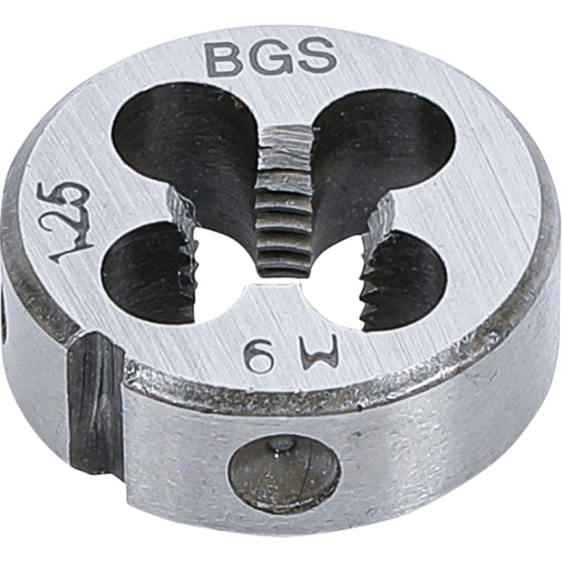 BGS Gewindeschneideisen - M9 x 1,25 x 25 mm