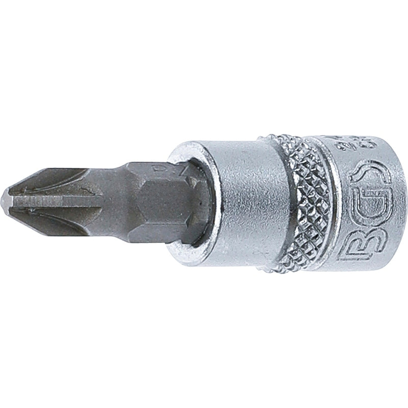 BGS Bit-Einsatz - Antrieb Innenvierkant 6,3 mm (1/4") - Kreuzschlitz PZ2