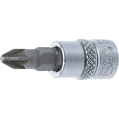 BGS Bit-Einsatz - Antrieb Innenvierkant 6,3 mm (1/4") - Kreuzschlitz PZ2