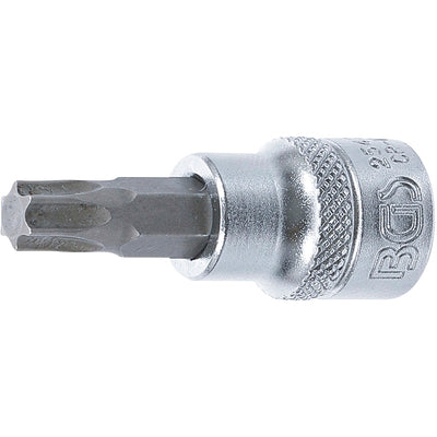 BGS Bit-Einsatz - Antrieb Innenvierkant 10 mm (3/8") - T-Profil (für Torx) T45