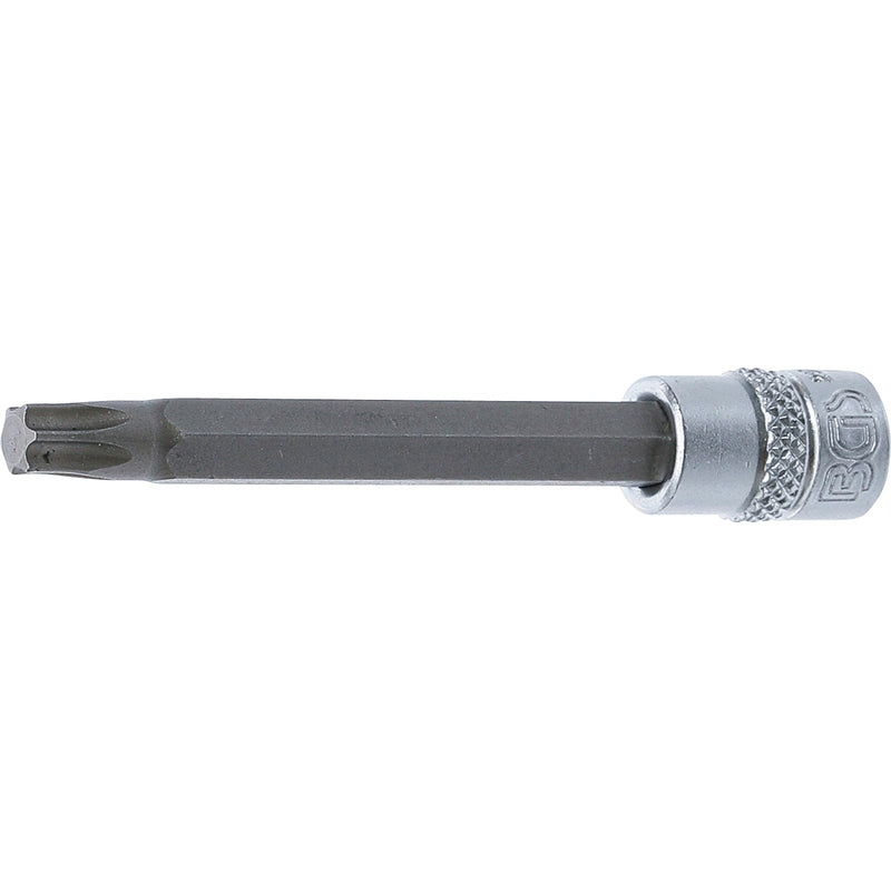 BGS Bit-Einsatz - Länge 75 mm - Antrieb Innenvierkant 6,3 mm (1/4") - T-Profil (für Torx) T35