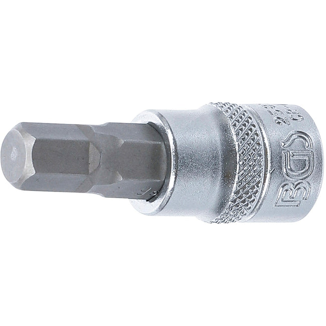 BGS Bit-Einsatz - Antrieb Innenvierkant 10 mm (3/8") - Innensechskant 9 mm