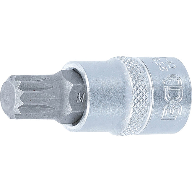 BGS Bit-Einsatz - Antrieb Innenvierkant 10 mm (3/8") - Innenvielzahn (für XZN) M12