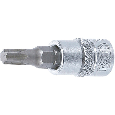 BGS Bit-Einsatz - Antrieb Innenvierkant 6,3 mm (1/4") - T-Profil (für Torx) T27