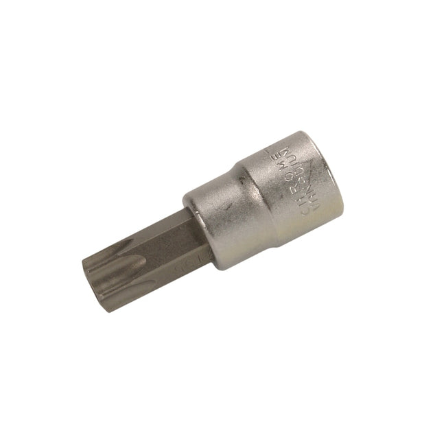 BGS Bit-Einsatz - Antrieb Innenvierkant 10 mm (3/8") - T-Profil (für Torx) mit Bohrung T55