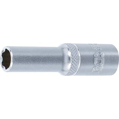 BGS Steckschlüssel-Einsatz Super Lock, tief - Antrieb Innenvierkant 10 mm (3/8") - SW 9 mm