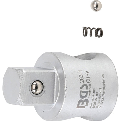 BGS Gleitgriff-Adapter für Verlängerungen - Abtrieb Außenvierkant 20 mm (3/4")