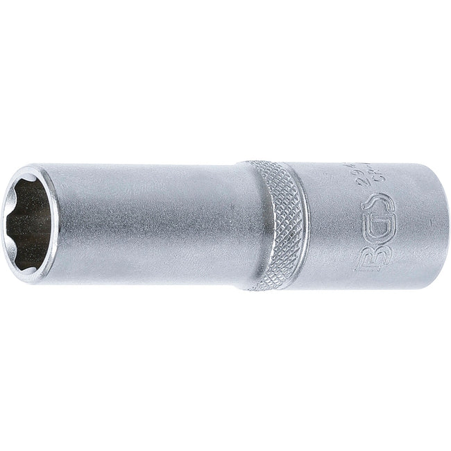 BGS Steckschlüssel-Einsatz Super Lock, tief - Antrieb Innenvierkant 12,5 mm (1/2") - SW 14 mm