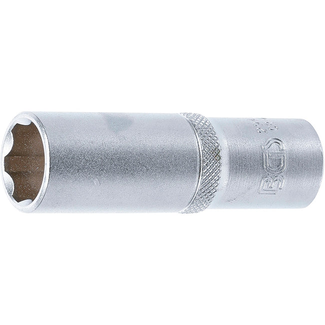 BGS Steckschlüssel-Einsatz Super Lock, tief - Antrieb Innenvierkant 12,5 mm (1/2") - SW 17 mm