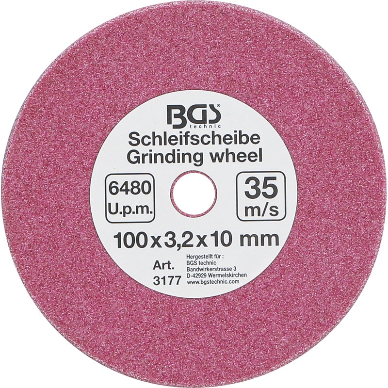 BGS Schleifscheibe - für Art. 3180 - Ø 100 x 3,2 x 10 mm