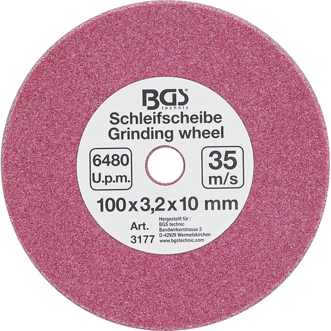 BGS Schleifscheibe - für Art. 3180 - Ø 100 x 3,2 x 10 mm