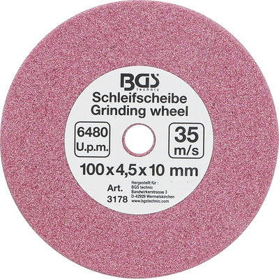 BGS Schleifscheibe - für Art. 3180 - Ø 100 x 4,5 x 10 mm