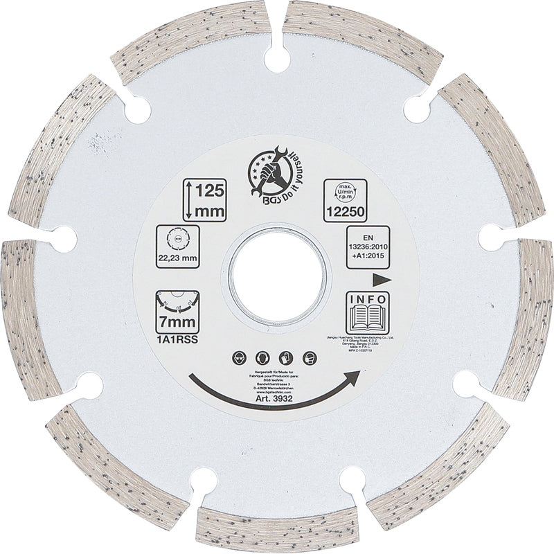 Segment-Trennscheibe | Ø 125 mm