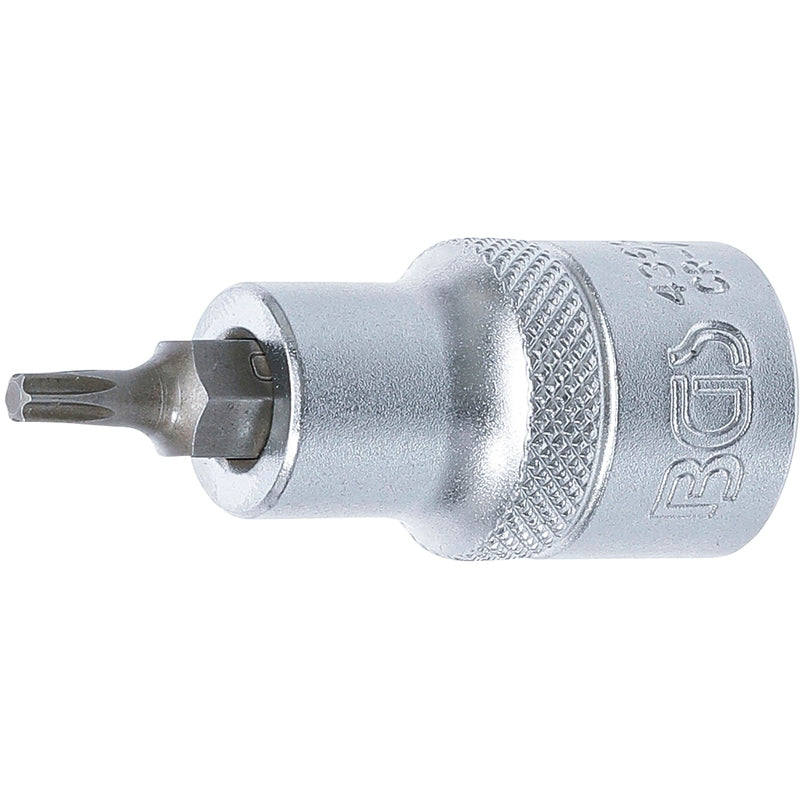 BGS Bit-Einsatz - Antrieb Innenvierkant 12,5 mm (1/2") - T-Profil (für Torx) T20