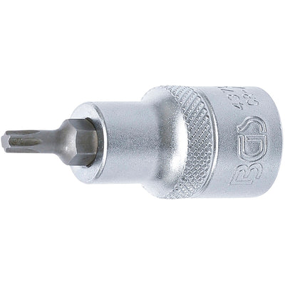 BGS Bit-Einsatz - Antrieb Innenvierkant 12,5 mm (1/2") - T-Profil (für Torx) T25