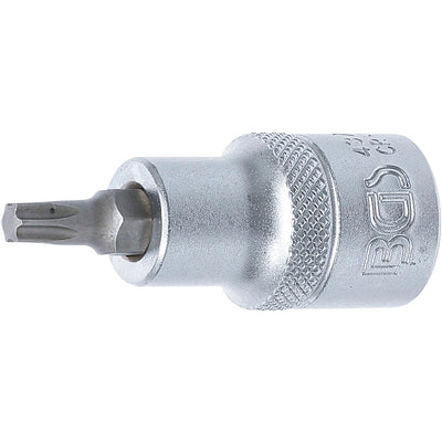 BGS Bit-Einsatz - Antrieb Innenvierkant 12,5 mm (1/2") - T-Profil (für Torx) T30