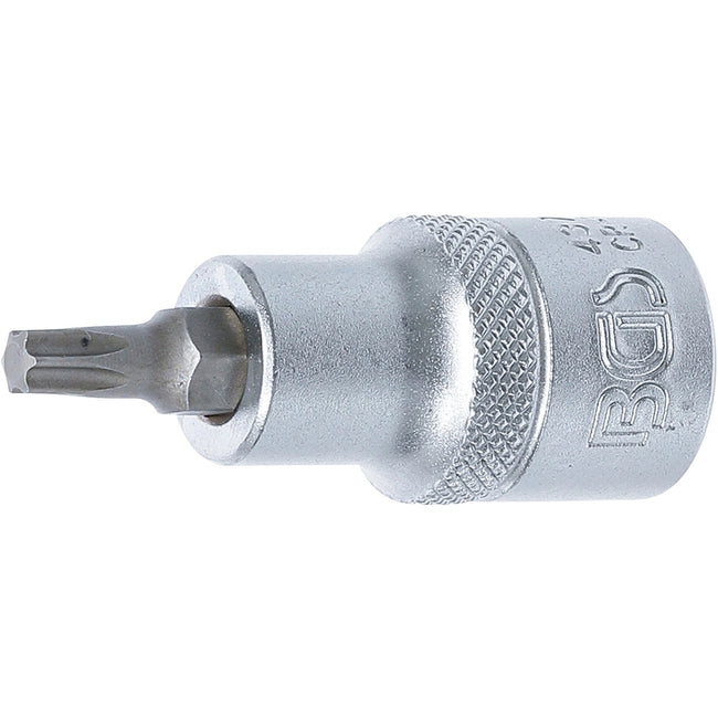 BGS Bit-Einsatz - Antrieb Innenvierkant 12,5 mm (1/2") - T-Profil (für Torx) T30