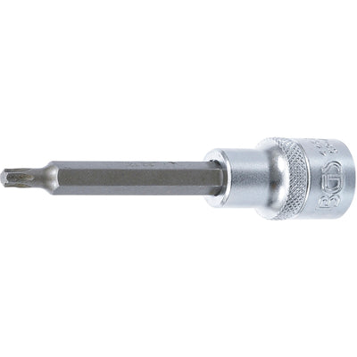 BGS Bit-Einsatz - Länge 100 mm - Antrieb Innenvierkant 12,5 mm (1/2") - T-Profil (für Torx) T27