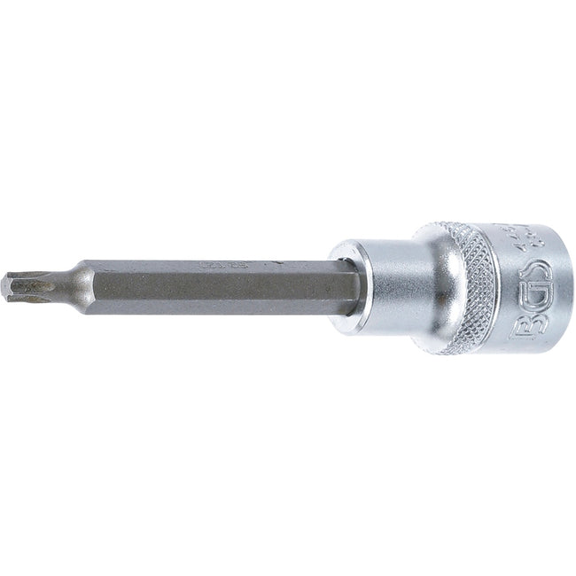 BGS Bit-Einsatz - Länge 100 mm - Antrieb Innenvierkant 12,5 mm (1/2") - T-Profil (für Torx) T27