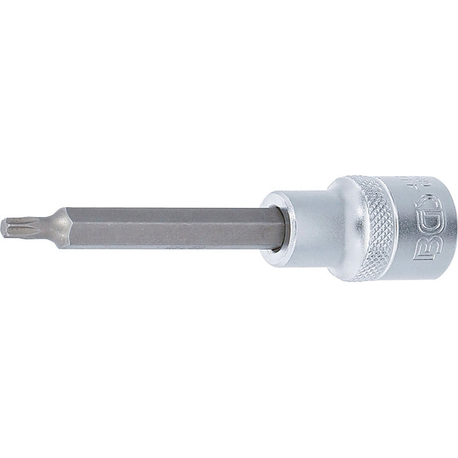 BGS Bit-Einsatz - Länge 100 mm - Antrieb Innenvierkant 12,5 mm (1/2") - T-Profil (für Torx) T25