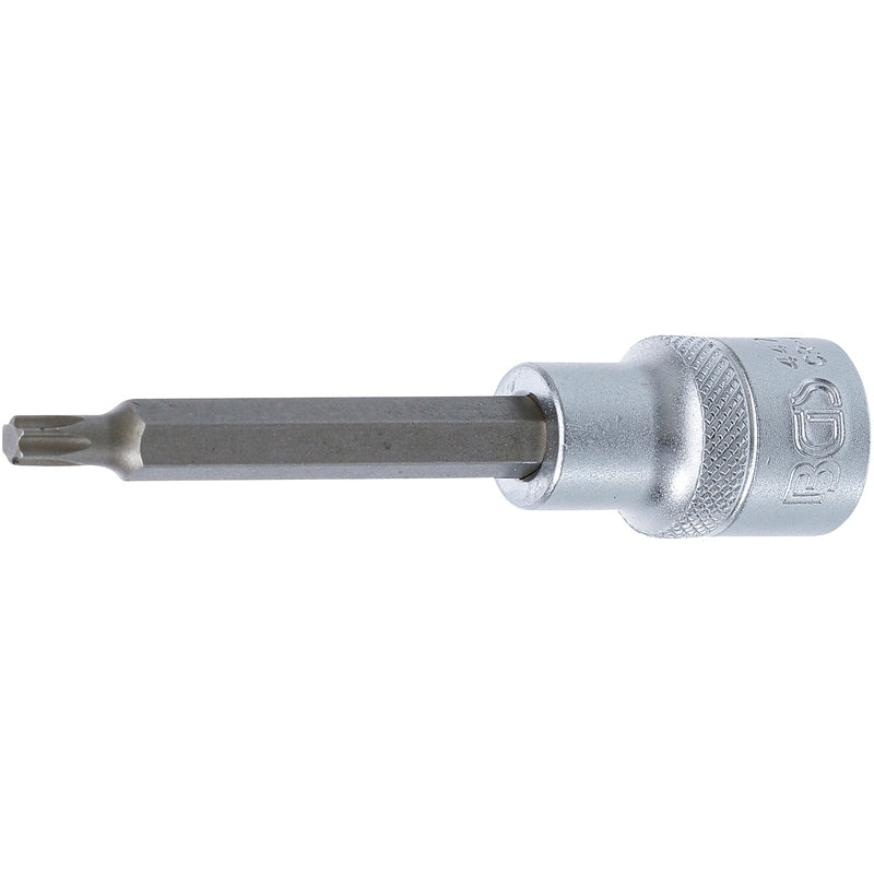 BGS Bit-Einsatz - Länge 100 mm - Antrieb Innenvierkant 12,5 mm (1/2") - T-Profil (für Torx) T30