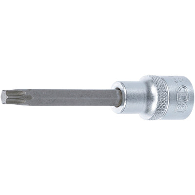 BGS Bit-Einsatz - Länge 100 mm - Antrieb Innenvierkant 12,5 mm (1/2") - T-Profil (für Torx) T45