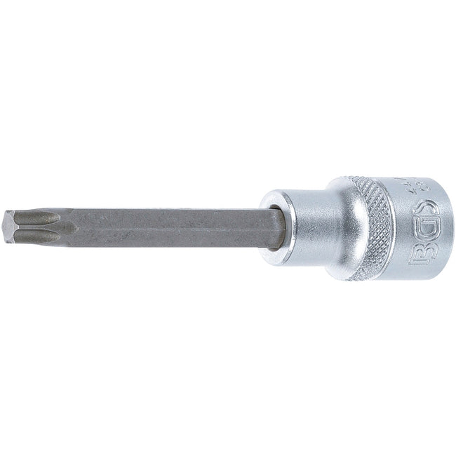 BGS Bit-Einsatz - Länge 100 mm - Antrieb Innenvierkant 12,5 mm (1/2") - T-Profil (für Torx) T45