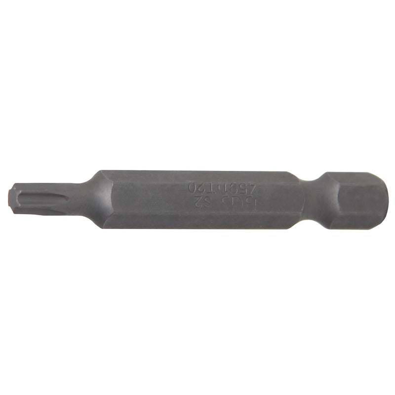 BGS Bit - Länge 50 mm - Antrieb Außensechskant 6,3 mm (1/4") - T-Profil (für Torx) T20