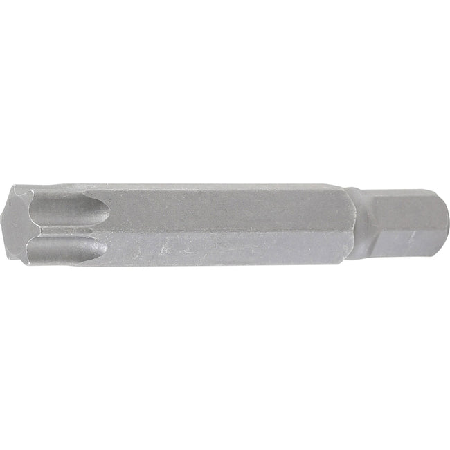 BGS Bit - Länge 75 mm - Antrieb Außensechskant 10 mm (3/8") - T-Profil (für Torx) T60