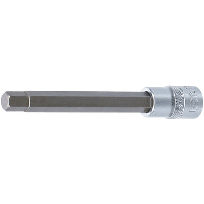 BGS Bit-Einsatz - Länge 140 mm - Antrieb Innenvierkant 12,5 mm (1/2") - Innensechskant 11 mm