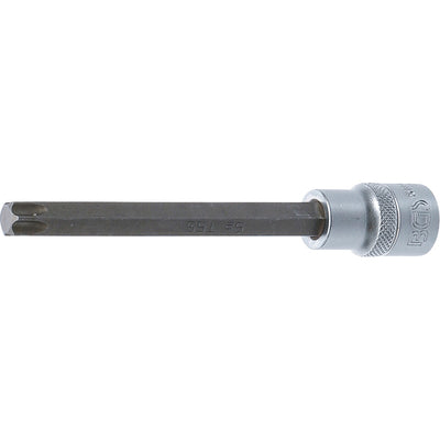 BGS Bit-Einsatz - Länge 140 mm - Antrieb Innenvierkant 12,5 mm (1/2") - T-Profil (für Torx) T55