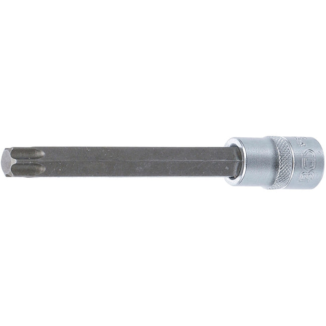 BGS Bit-Einsatz - Länge 140 mm - Antrieb Innenvierkant 12,5 mm (1/2") - T-Profil (für Torx) T60