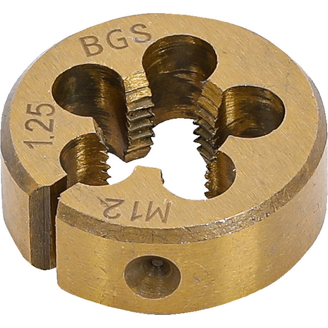 BGS Gewindeschneideisen - M12 x 1,25 x 30 mm