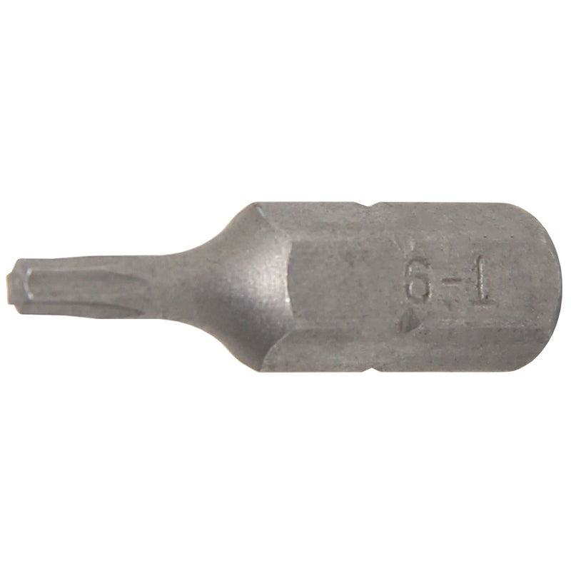 BGS Bit - Länge 25 mm - Antrieb Außensechskant 6,3 mm (1/4") - T-Profil (für Torx) T9