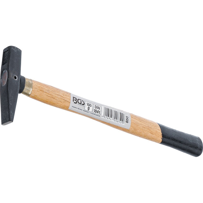 BGS Schlosserhammer - Holz-Stiel - DIN 1041 - 100 g